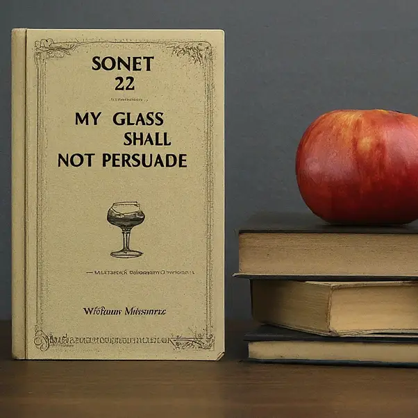 "Sonnet 22: My Glass Shall Not Persuade" by William Shakespeare