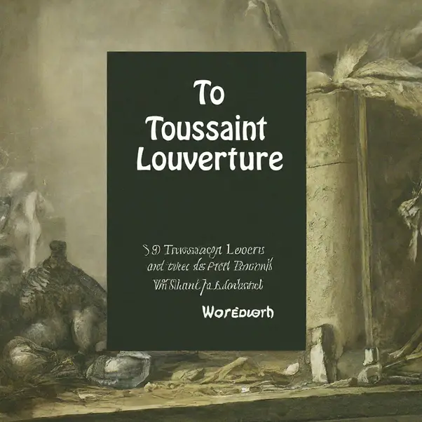 "To Toussaint Louverture"  by William Wordsworth: A Critical Analysis