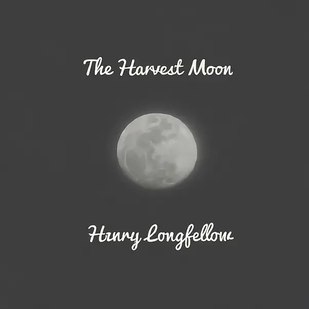 "The Harvest Moon" by Henry Wadsworth Longfellow: A Critical Analysis