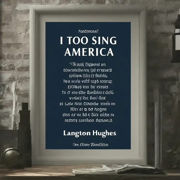  "I Too Sing America" by Langston Hughes: A Critical Analysis