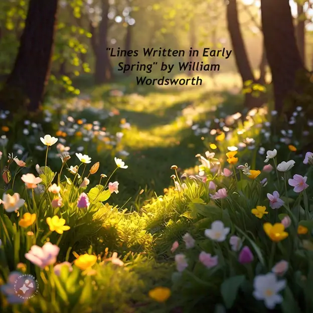 "Lines Written in Early Spring" by William Wordsworth: A Critical Analysis