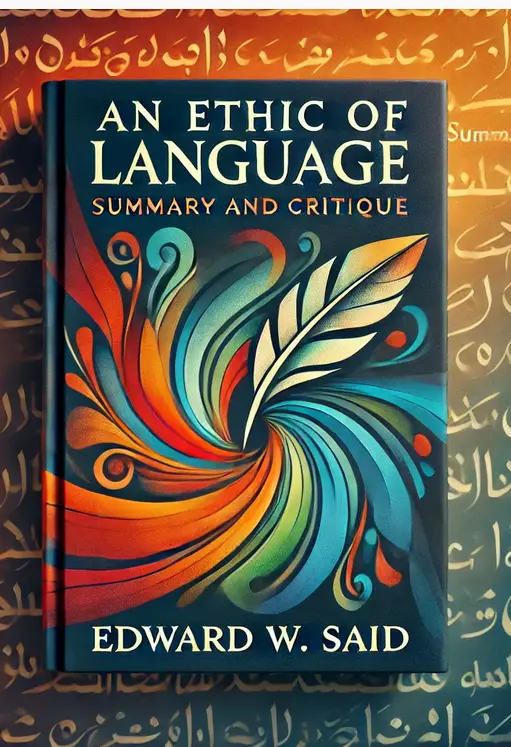 "An Ethic of Language" by Edward W. Said: Summary and Critique