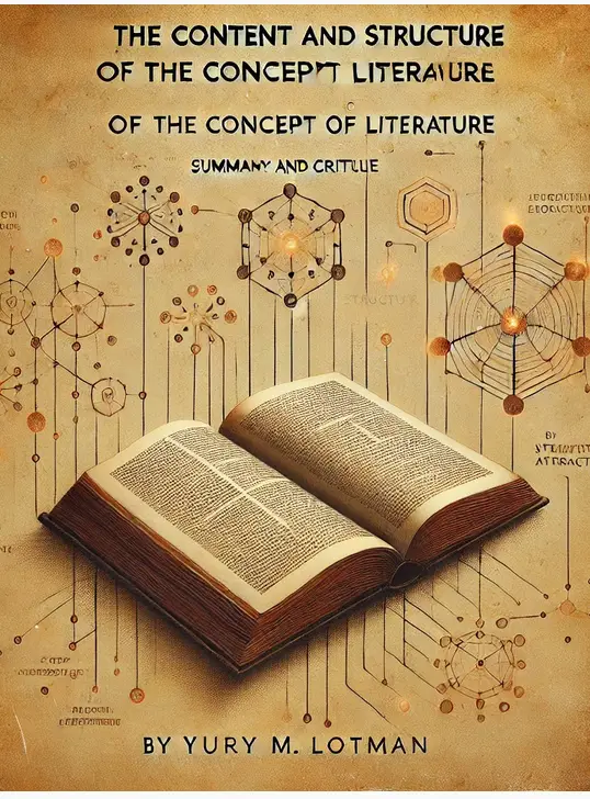 "The Content And Structure Of The Concept Of 'Literature'" By Yury M. Lotman: Summary and Critique 