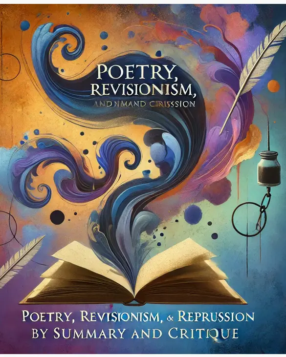 "Poetry, Revisionism, And Repression" by Harold Bloom: Summary and Critique