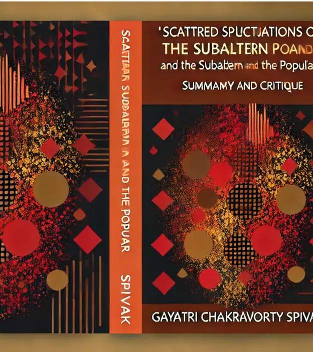 "Scattered Speculations On The Subaltern And The Popular" Gayatri Chakravorty Spivak: Summary and Critique