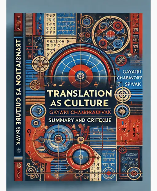 "Translation as Culture" by Gayatri Chakravorty Spivak: Summary and Critique