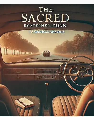 "The Sacred" by Stephen Dunn: A Critical Analysis