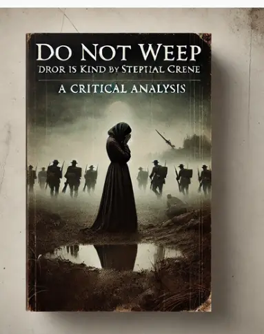 "Do not Weep" from War is Kind by Stephen Crane: A Critical Analysis