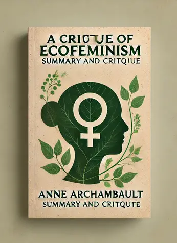 "A Critique of Ecofeminism" by Anne Archambault: Summary and Critique