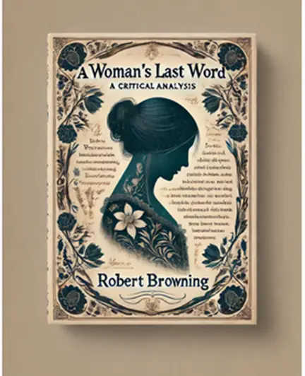 "A Woman's Last Word" by Robert Browning: A Critical Analysis