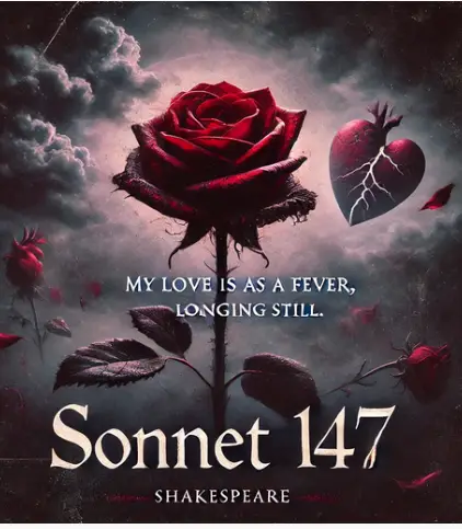 "Sonnet 147:  My Love Is as A Fever, Longing Still" by William Shakespeare: A Critical Analysis