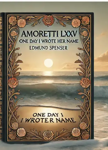 "Amoretti LXXV: One Day I Wrote her Name" by Edmund Spenser: A Critical Analysis