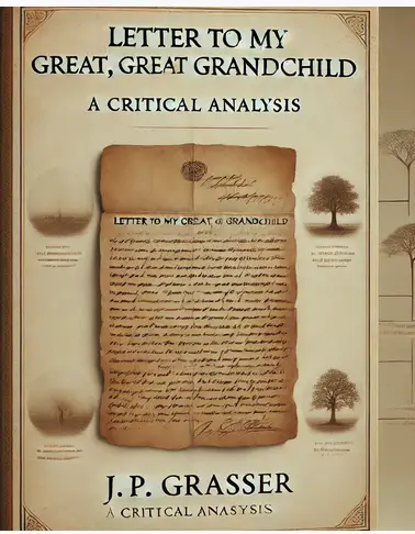 "Letter to My Great, Great Grandchild" by J.P. Grasser: A Critical Analysis