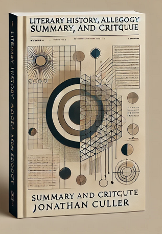 "Literary History, Allegory, and Semiology" by Jonathan Culler: Summary and Critique