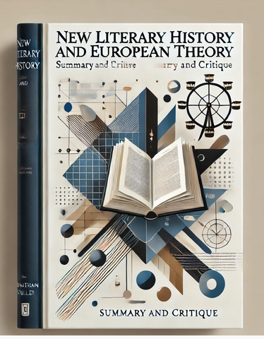 "New Literary History and European Theory" by Jonathan Culler: Summary and Critique