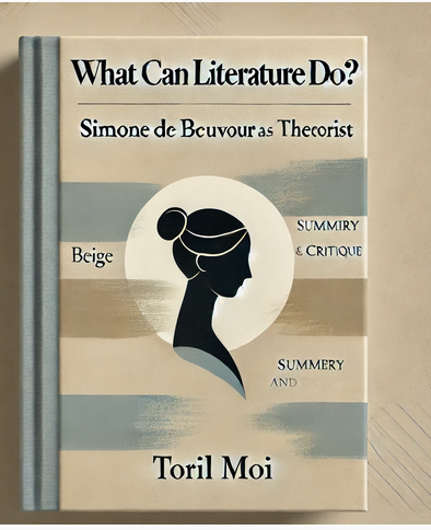 "What Can Literature Do? Simone de Beauvoir as a Literary Theorist" by Toril Moi: Summary and Critique