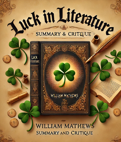 "Luck in Literature" by William Mathews: Summary and Critique