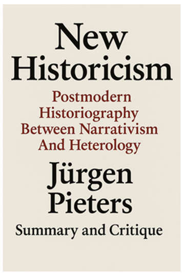 "New Historicism: Postmodern Historiography Between Narrativism And Heterology" by Jürgen Pieters: Summary and Critique