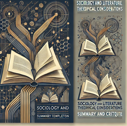 "Sociology and Literature: Theoretical Considerations" by Alice Templeton: Summary and Critique