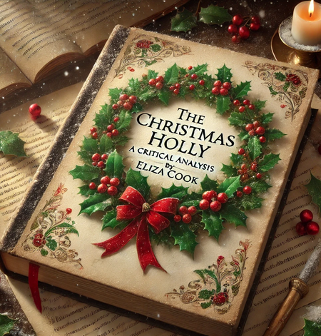 "The Christmas Holly" by Eliza Cook: A Critical Analysis