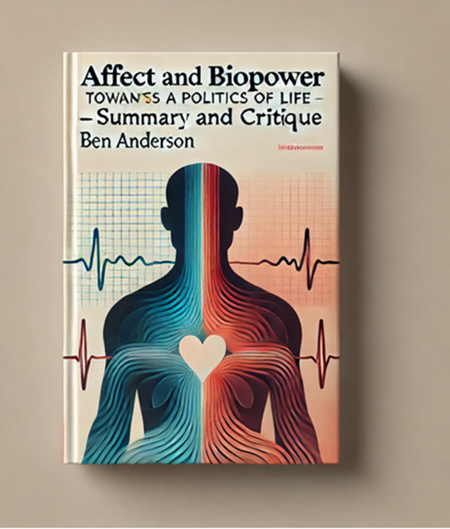 "Affect And Biopower: Towards A Politics Of Life" By Ben Anderson: Summary and Critique