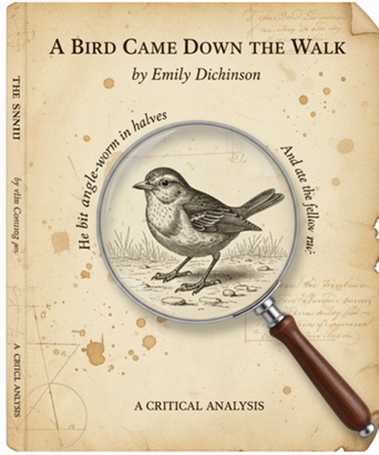 “A Bird Came Down the Walk” by Emily Dickinson: A Critical Analysis