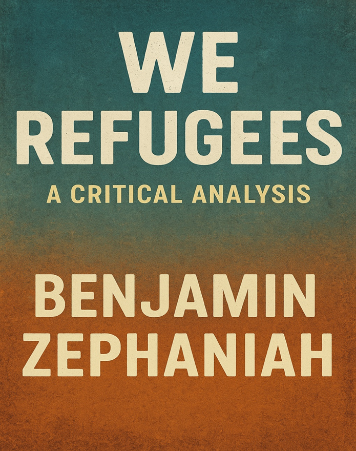 “We Refugees” by Benjamin Zephaniah: A Critical Analysis